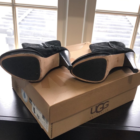 Ugg Australia Bianca Suede Boot S 7.5 - Picture 4 of 4